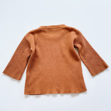 Load image into Gallery viewer, Grown Organic Cotton Knit Jumper Rust (4y)
