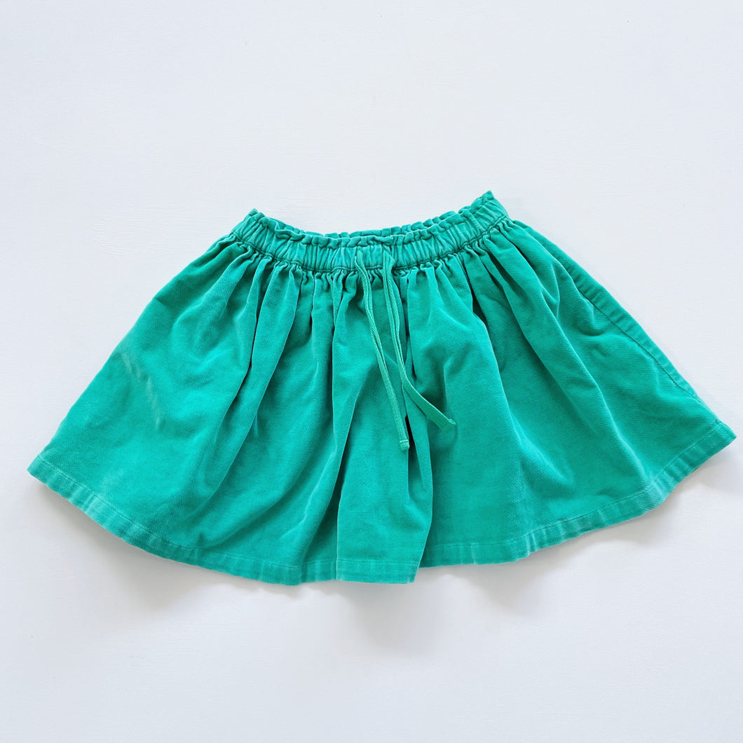 Country Road Velvet Skirt Turquoise (4y)