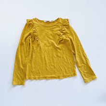 Load image into Gallery viewer, Country Road Mustard L/S Top Frills (6y)
