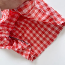 Load image into Gallery viewer, Handmade Gingham Skirt (4-5y)
