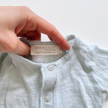Load image into Gallery viewer, Merino Kids Onsie Powder Blue (0-3m)

