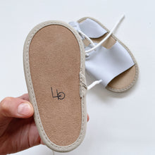 Load image into Gallery viewer, Little Big Soft Sole Sandals Blue (12-18m/ XL)
