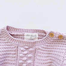 Load image into Gallery viewer, Wilson + Frenchy Cotton/Bamboo/Wool Jumper Lilac (3-6m)
