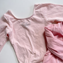 Load image into Gallery viewer, Ballet Dance Leotard + Tutu Skirt + Wrap Top Pink (3y)
