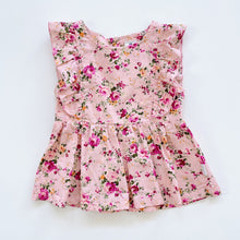 Load image into Gallery viewer, Korango Frill/Floral Top (4y)
