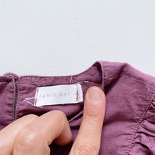 Load image into Gallery viewer, Jamie Kay Organic Romper Plum (2y)
