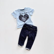 Load image into Gallery viewer, Guess Pants + T-Shirt Set (3-6m)
