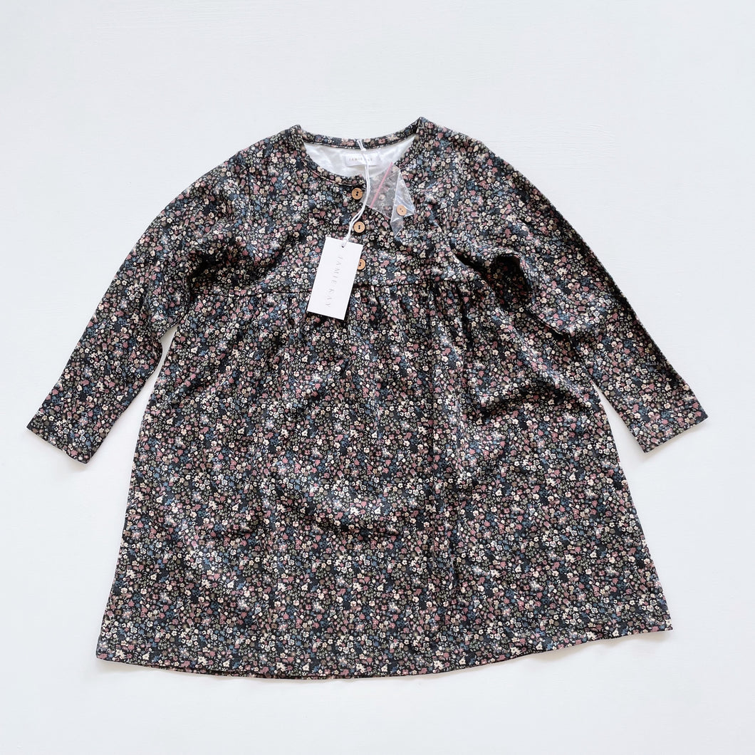 Jamie Kay Organic Cotton Bridget Dress - Winter Beauty NEW (4y)