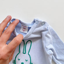 Load image into Gallery viewer, Seed Blue Bunny Bodysuit (newborn)
