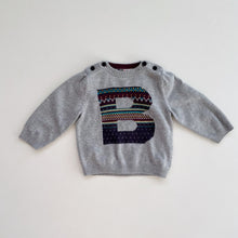 Load image into Gallery viewer, Ted Baker Cotton Knit Jersey B / Grey (3-6m)
