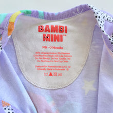 Load image into Gallery viewer, Bambi Mini Co. Organic Bright Floral All-In-One (newborn)
