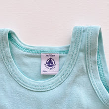 Load image into Gallery viewer, Petit Bateau Bodysuit Turquoise (0-3m)
