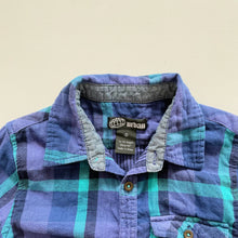 Load image into Gallery viewer, Checkered Muslin Cotton Shirt (5y)
