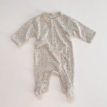 Load image into Gallery viewer, Nature Baby Merino Footed All-In-One Spotty (0-3m)
