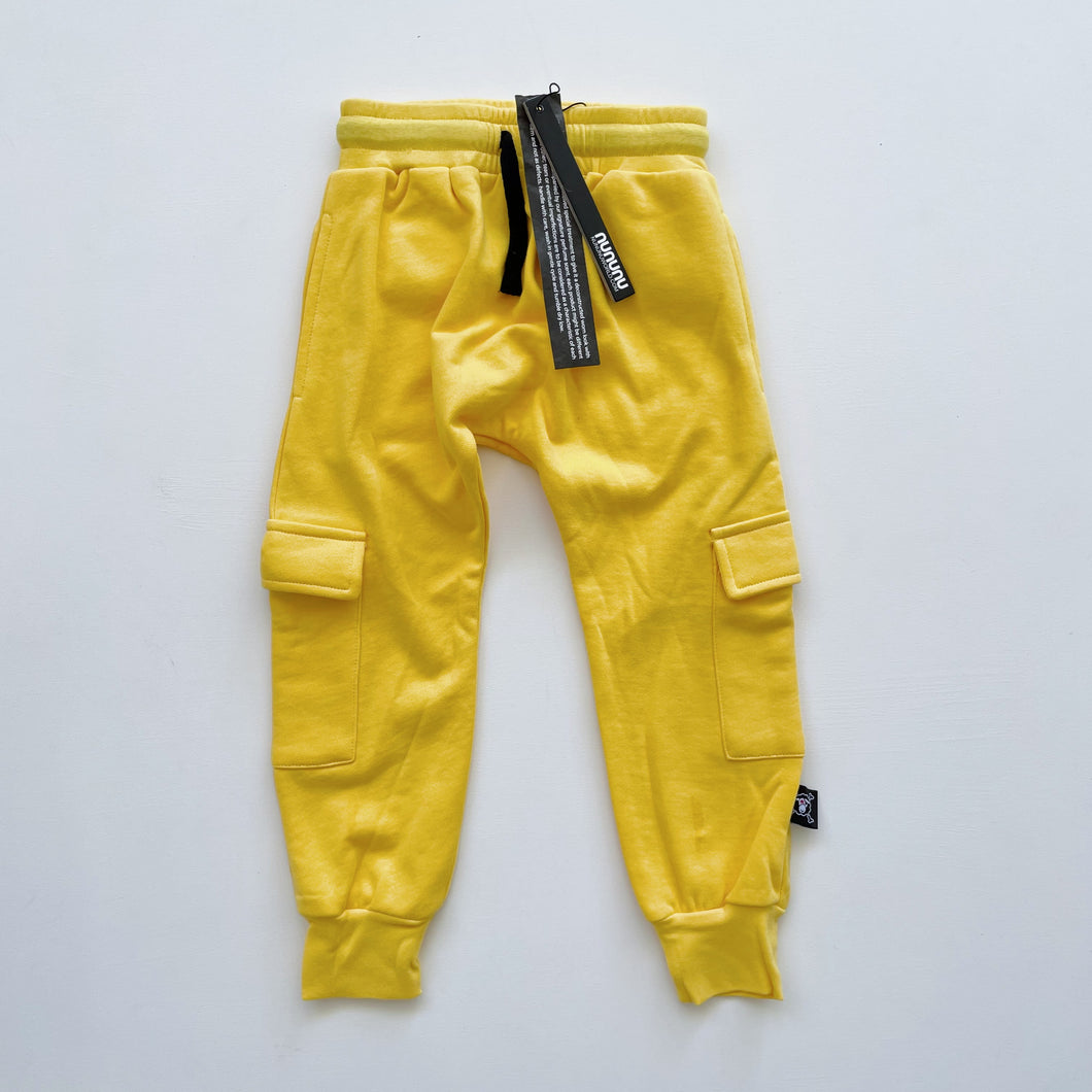 Nununu World Yellow Trackies NEW (2-3y)