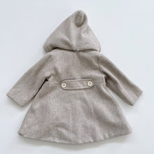 Load image into Gallery viewer, Chalk &amp; Cheese Wool Coat Oatmeal Made in AUS (2y)
