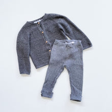 Load image into Gallery viewer, Zara Pants + Knit Cardigan Bundle Grey (6-9m)
