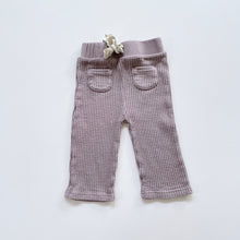 Load image into Gallery viewer, Jamie Kay Organic Waffle Pants| Lilac (1y)
