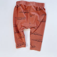 Load image into Gallery viewer, Nature Baby Organic Pants Rusty Crocs (3-6m)
