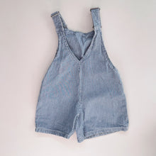 Load image into Gallery viewer, F&amp;F Shortalls Denim Pinstripes (3-4y)
