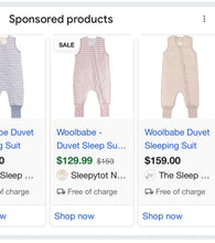 Load image into Gallery viewer, Woolbabe Org Cotton/Merino Sleeveless Sleeping Suit Pink Stripes Duvet Weight (3y)
