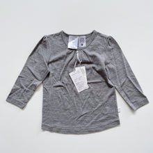 Load image into Gallery viewer, BABU Merino L/S Top Grey NEW (2y)
