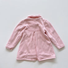 Load image into Gallery viewer, Double Layer Cotton Knit Coat Pink (18m)
