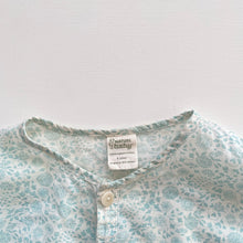 Load image into Gallery viewer, Nature Baby Organic Long Sleeve Blouse Turquoise Floral (4y)
