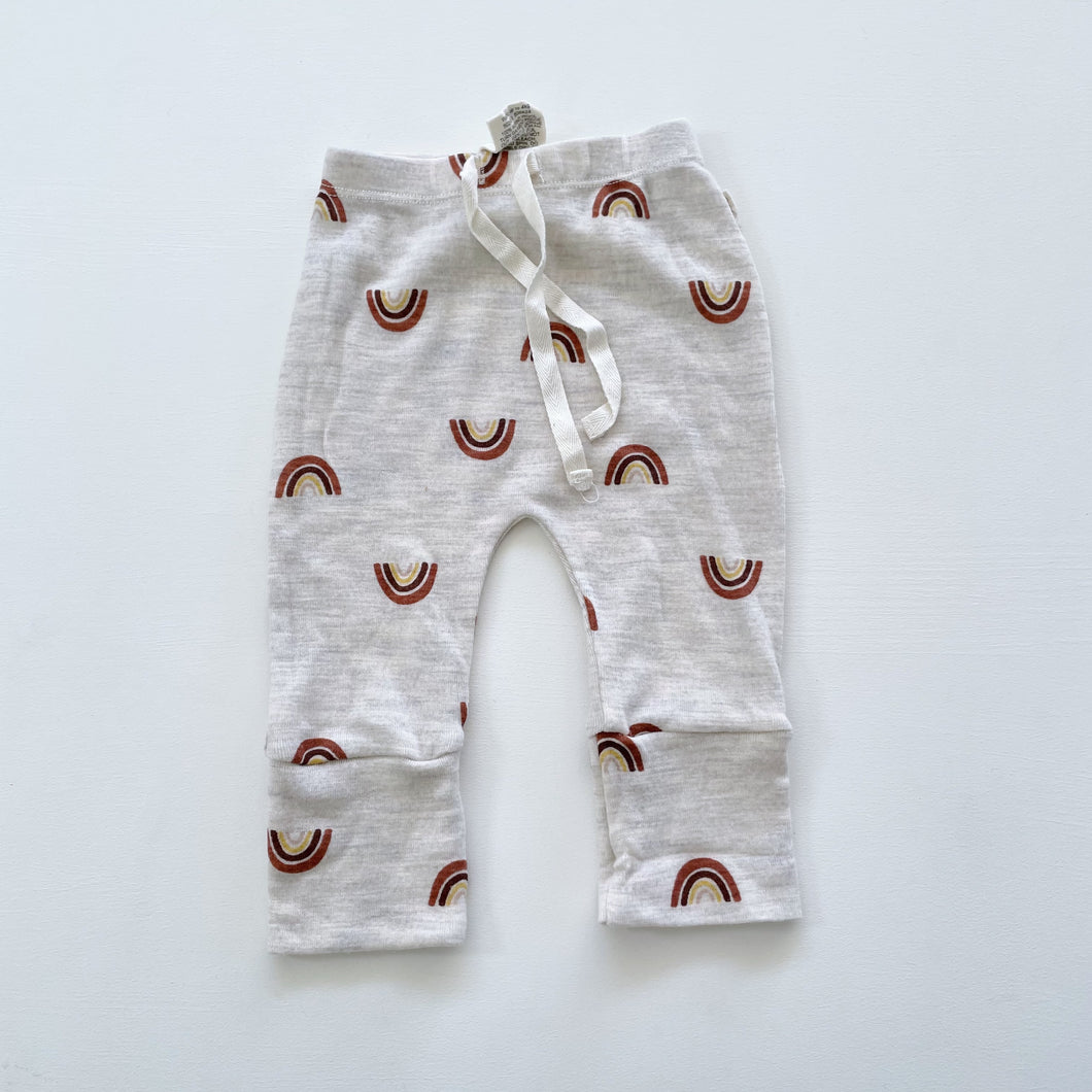 Baby Baby Footless Merino Pants Rainbow (newborn)