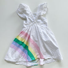 Load image into Gallery viewer, Seed Frilly Rainbow Dress *small mark (8y)
