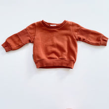 Load image into Gallery viewer, Tiny Tribe Australia Jumper Burnt Orange (6-9m)
