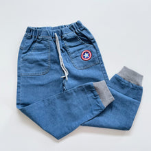 Load image into Gallery viewer, Stretchy Denim Chinos NWOT (7y)
