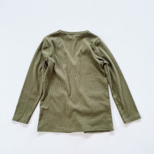 Load image into Gallery viewer, Beau Hudson Rib L/S Top Green (7y)
