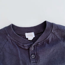 Load image into Gallery viewer, Jamie Kay Pima Cotton L/S Top Charcoal (2y)
