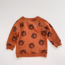 Load image into Gallery viewer, Mac &amp; Ellie Tiger Jumper Rust (4y)
