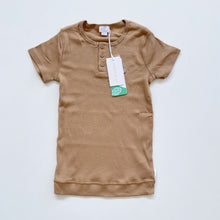 Load image into Gallery viewer, Jamie Kay Organic Henley Top Honeycomb NEW (9y)
