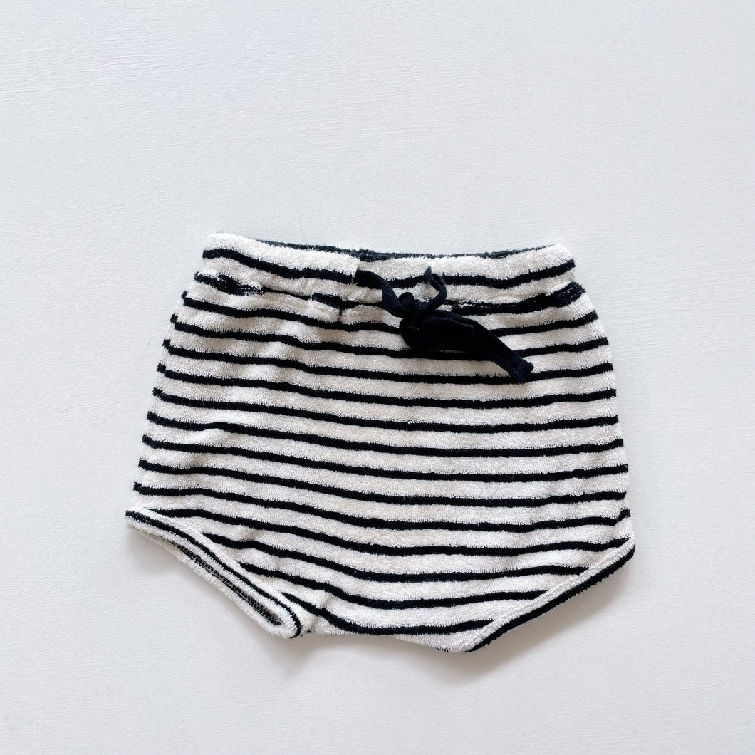 Nature Baby Organic Terry Shorts Stripes (3-6m)