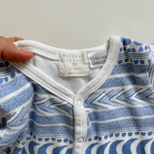 Load image into Gallery viewer, Wilson &amp; Frenchy All-In-One Blue Pattern (0-3m)
