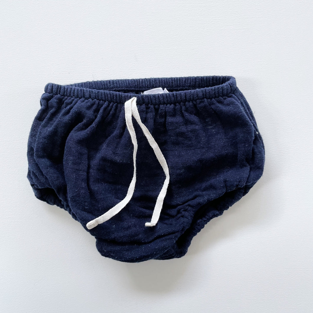 Jamie Kay Organic Muslin Bloomers Navy (6-12m)