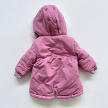 Load image into Gallery viewer, United Colors of Benetton Winter Jacket Pink Faux Fur (12-18m)
