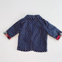 Load image into Gallery viewer, DKNY Blue Dotted Blazer Jacket (2y)
