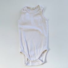 Load image into Gallery viewer, Nature Baby Organic Singlet Bodysuit Cream (6-12m)
