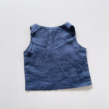 Load image into Gallery viewer, Yoli &amp; Otis Linen Top Blue NEW (1y)
