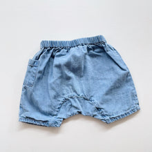 Load image into Gallery viewer, Nature Baby Organic Denim Shorts (3-6m)
