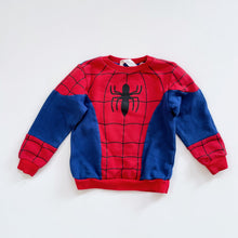 Load image into Gallery viewer, H&amp;M x Marvel Spiderman Jumper Blue/Red (5y)
