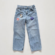Load image into Gallery viewer, Squishmallows Jeans Blue Denim w Patches (6-7y)
