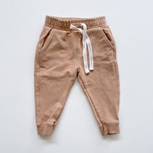 Load image into Gallery viewer, Jamie Kay Organic Jalen Track Pants Tan (6-12m)
