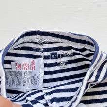 Load image into Gallery viewer, Baby Gap Stripe Pants Navy/White (3-6m)
