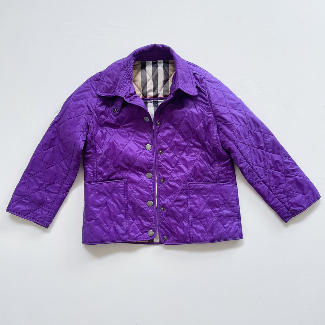 Burberry Lightweight Kindy Quilt Jacket Purple (4y)