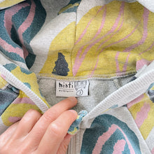 Load image into Gallery viewer, Minti Zip-Up Hoodie Pink/Yellow Pattern (3y)
